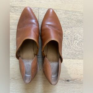 Madewell Brown Leather Slip-On Shoes